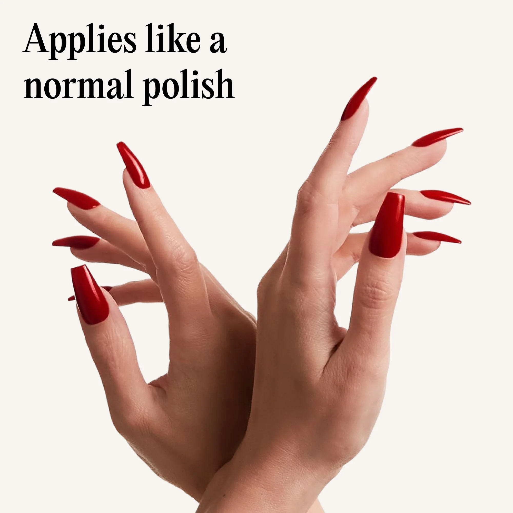 Mylee Gel Polish - As Red As It Gets - Image 4