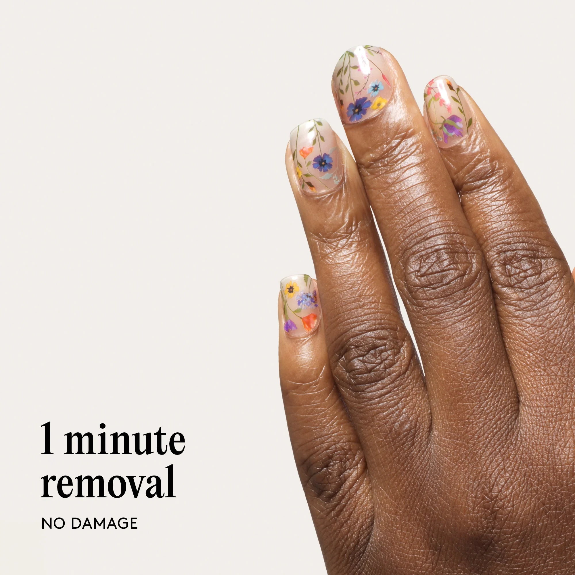 Mylee Gel Nail Wraps - Blooming Lovely - Image 7
