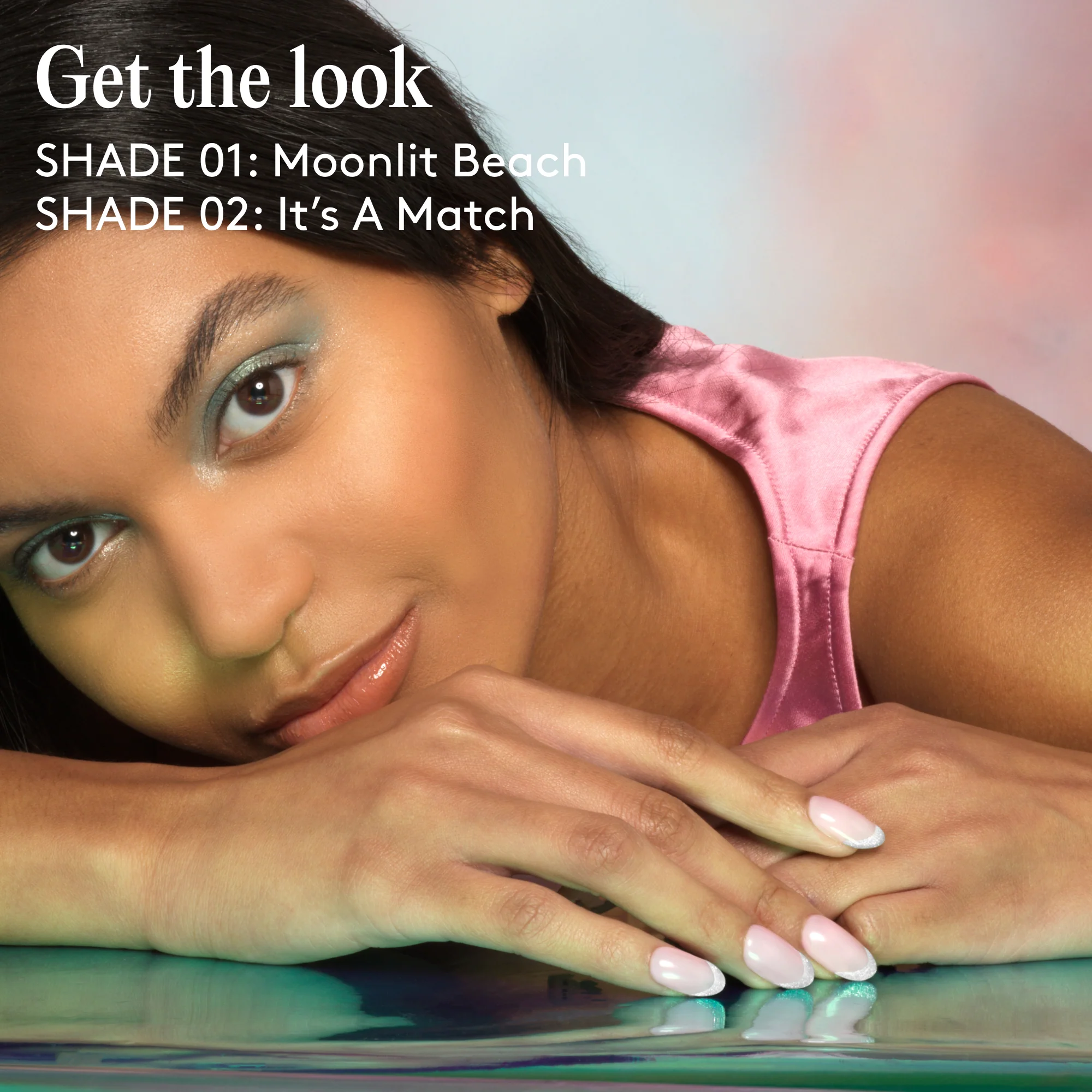 Mylee Cat-Eye Gel Polish Duo With Magnet - Conch Shell - Image 4