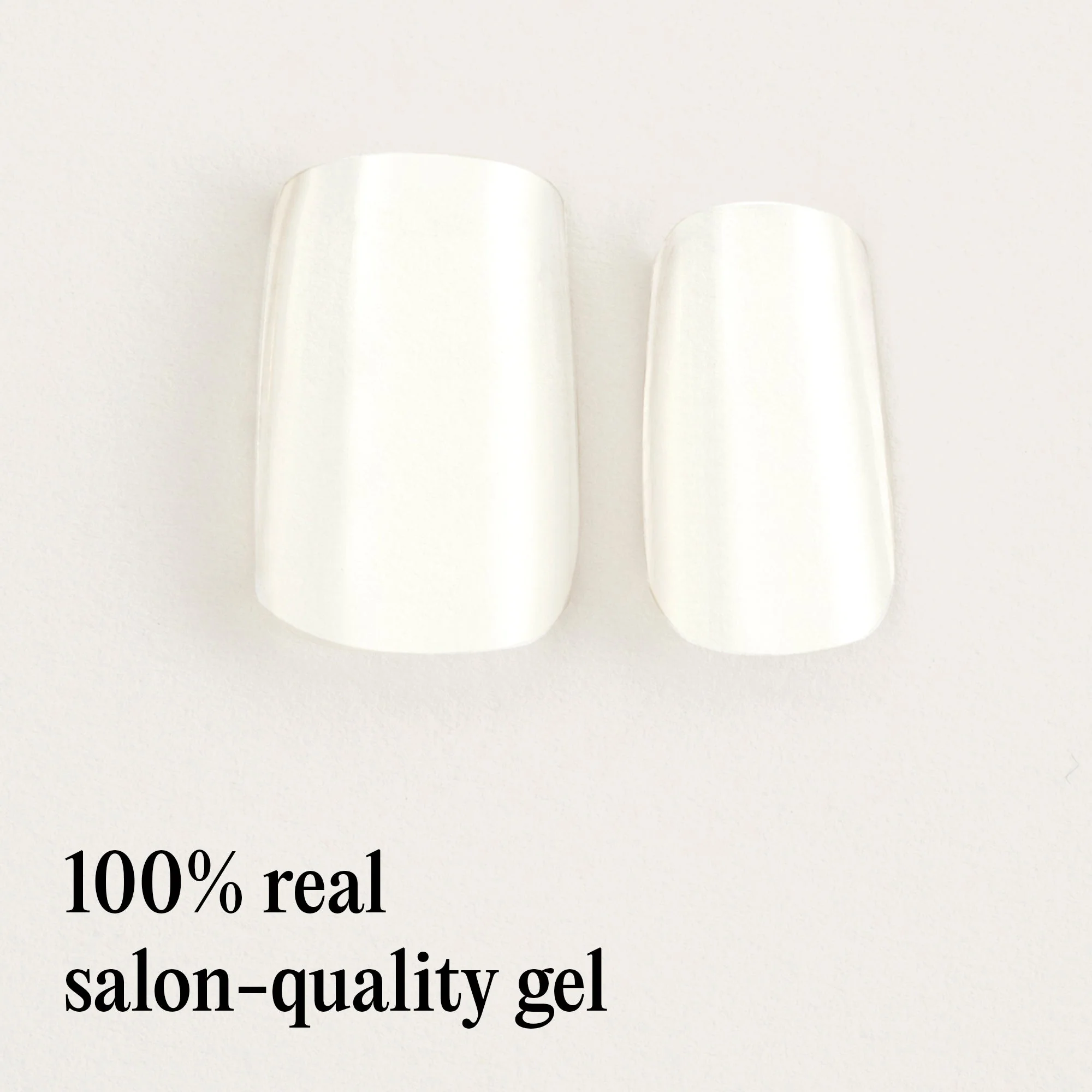 Mylee Gel Nail Wraps - Clear As Day - Image 5