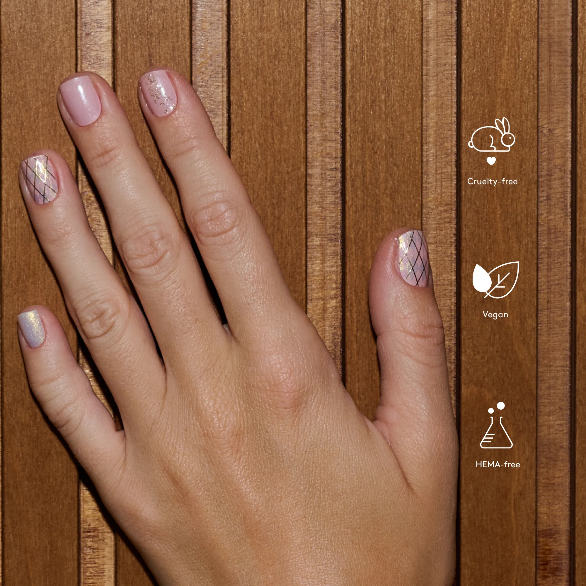 Mylee Gel Nail Wraps - Fetch - Image 9