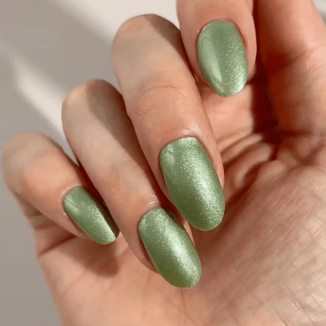 Mylee Gel Nail Wraps - Pistachio Macaron - Image 3