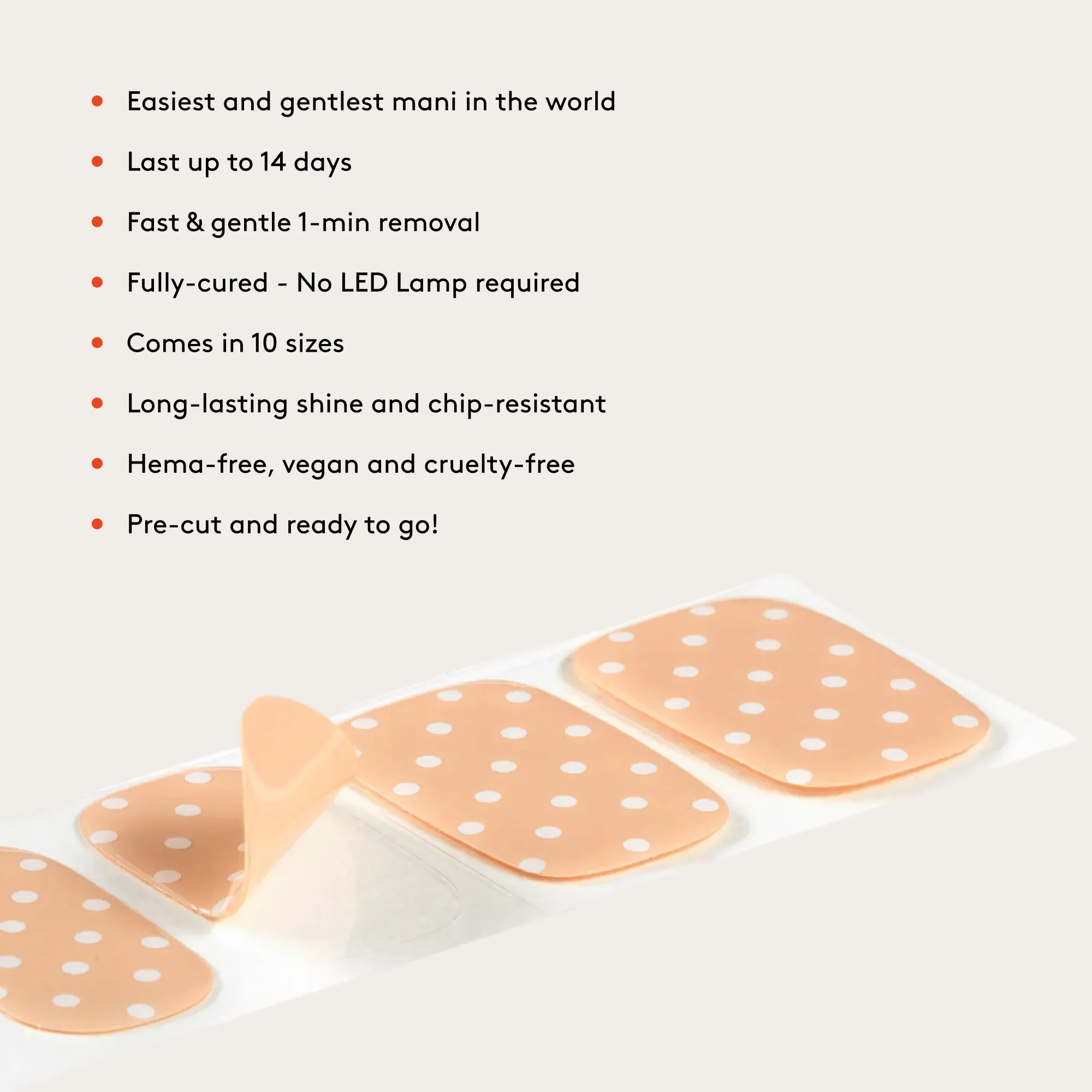 Mylee Gel Nail Wraps - Connect The Dots - Image 12