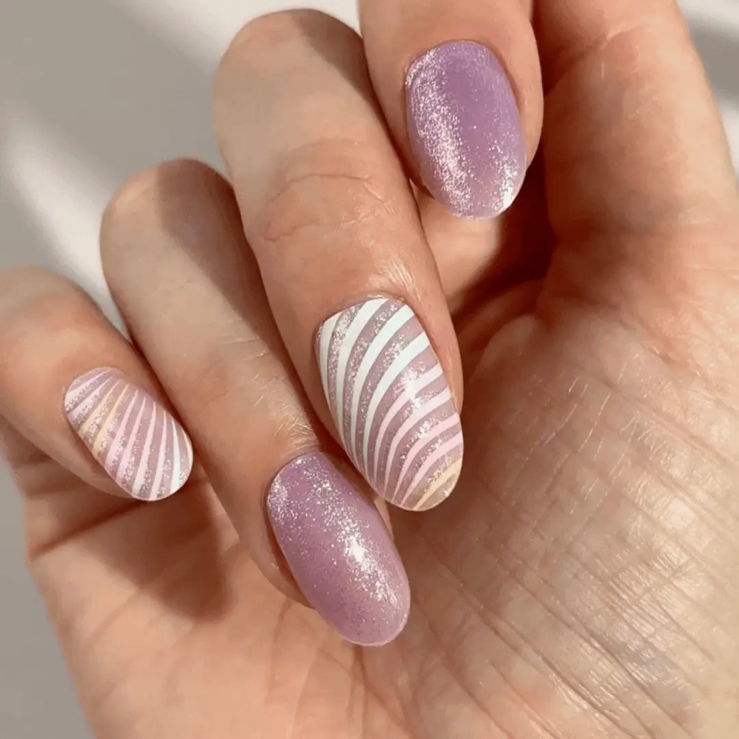 Mylee Gel Nail Wraps - Dusk 'Til Dawn - Image 3