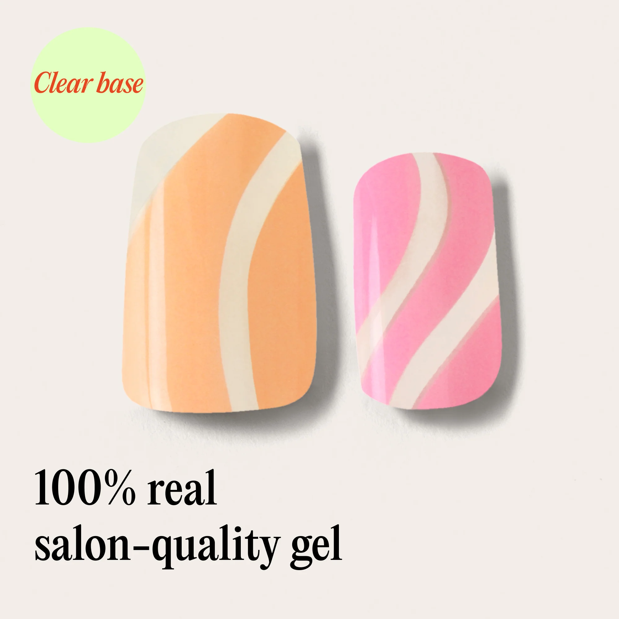 Mylee Gel Nail Wraps - Love-Love - Image 5