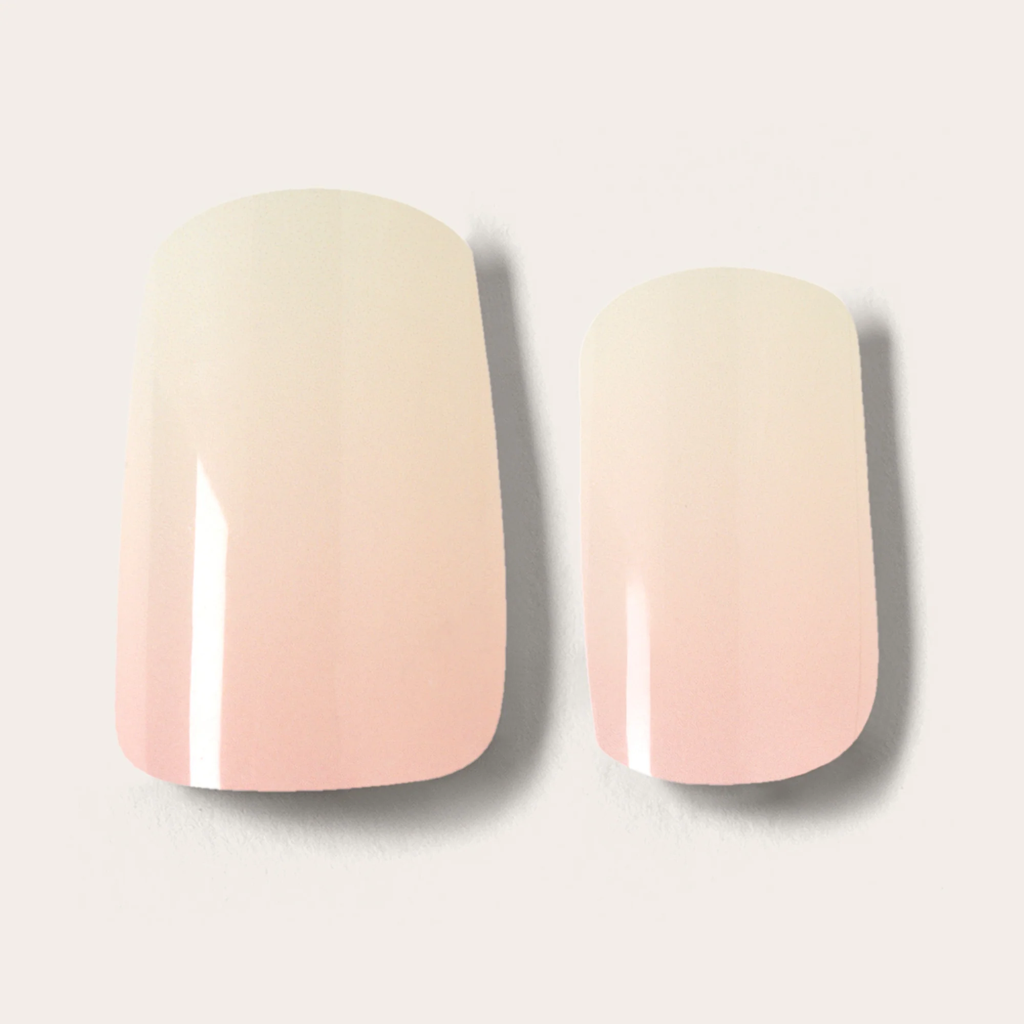 Mylee Gel Nail Wraps - Marshmallow Melt - Image 2
