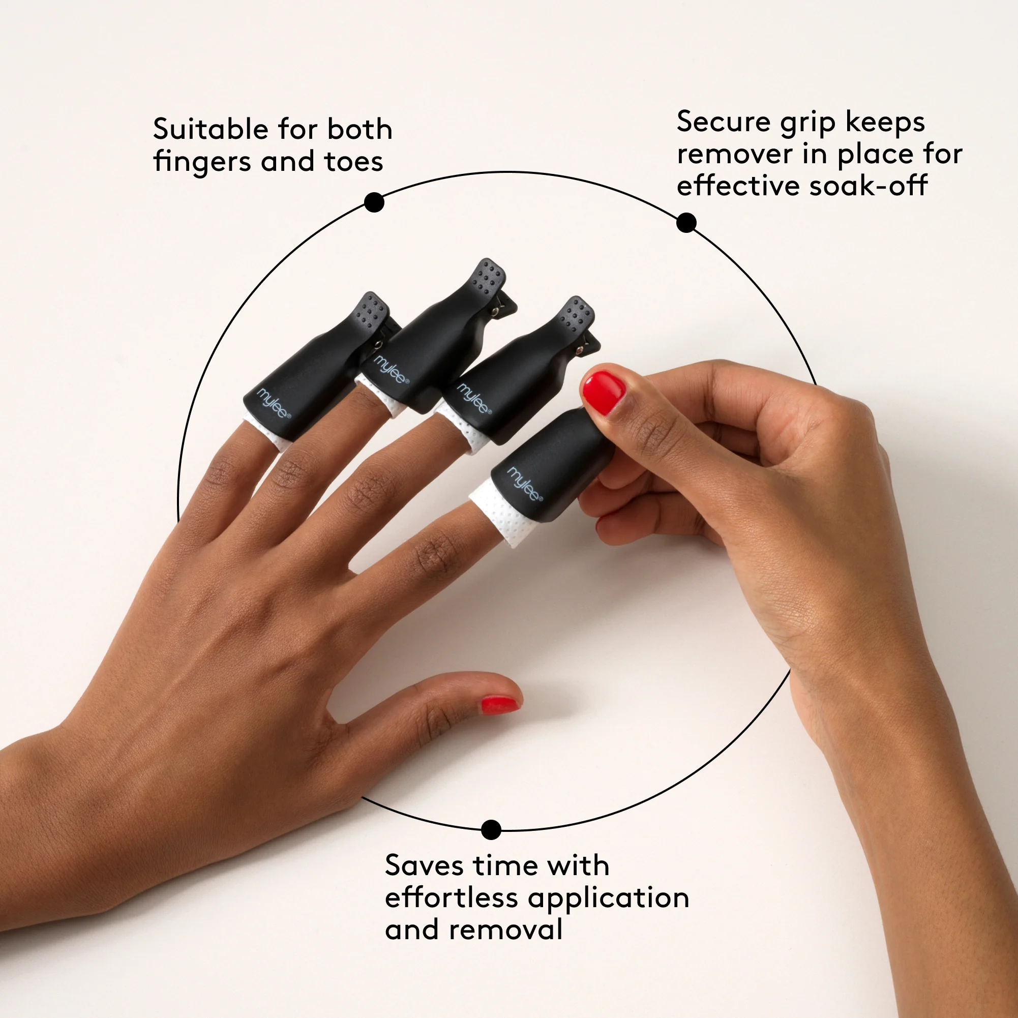 Mylee Gel Polish Soak Off Clips - Image 7