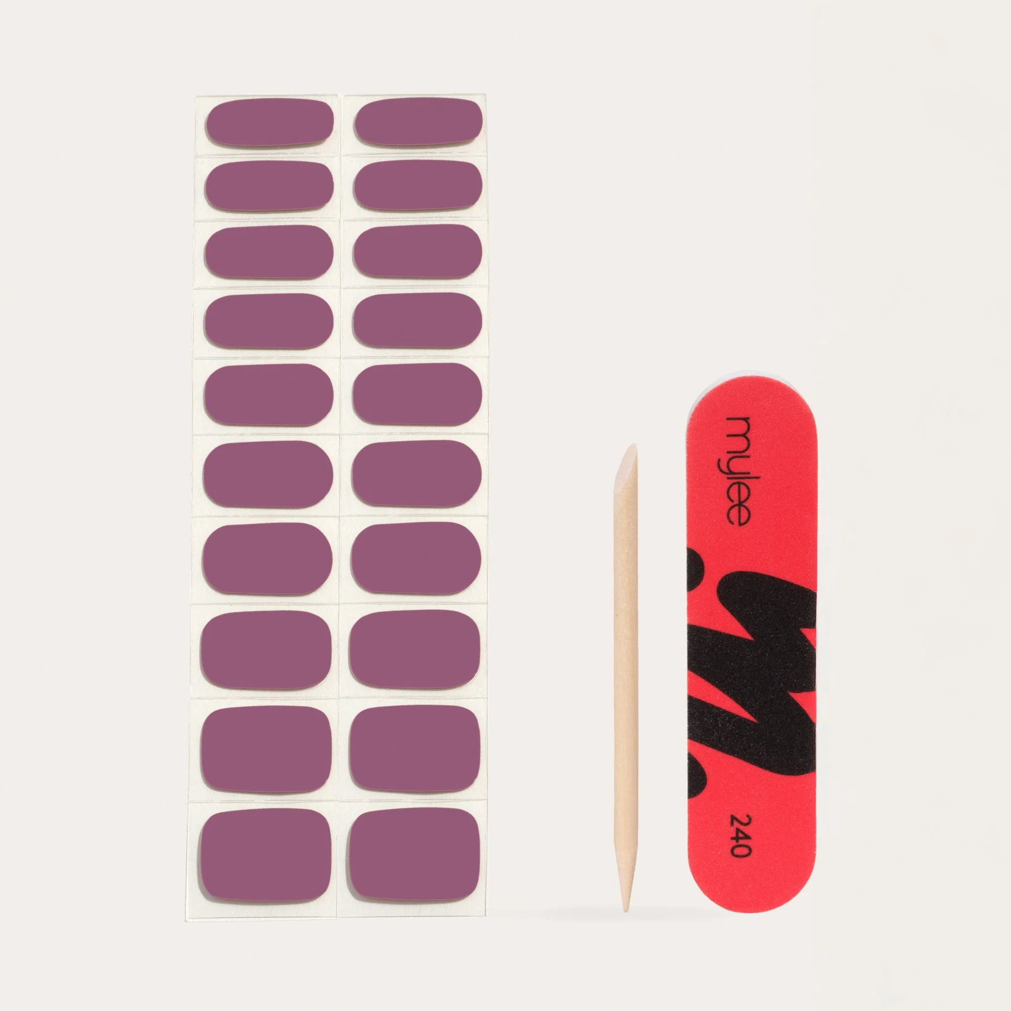 Mylee Gel Nail Wraps - In The Air - Image 4