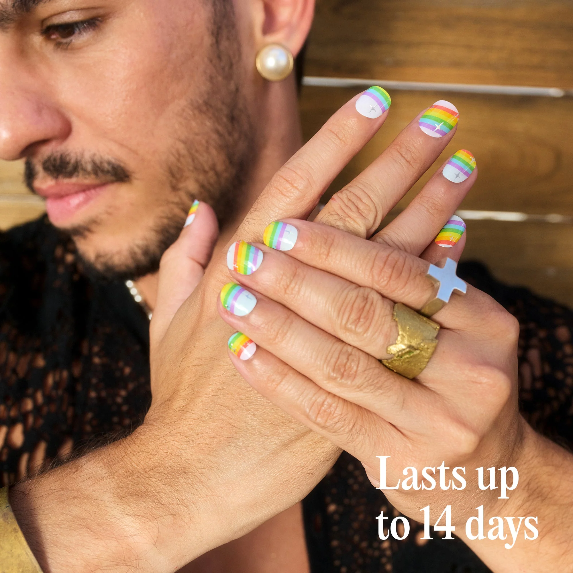 Mylee Gel Nail Wraps - Loud & Proud - Image 7