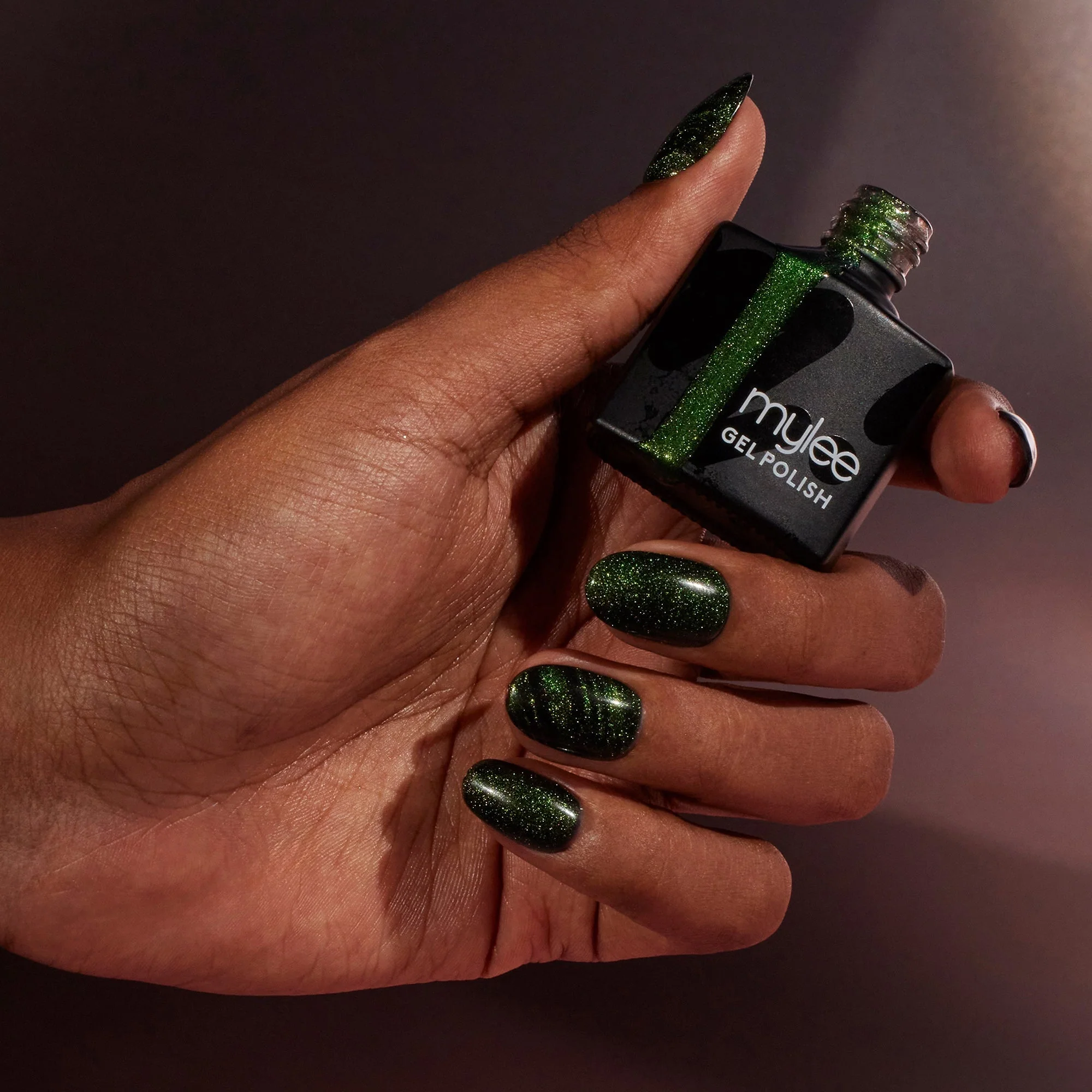 Mylee Cat-Eye Gel Polish - Lucky Clover - Image 4