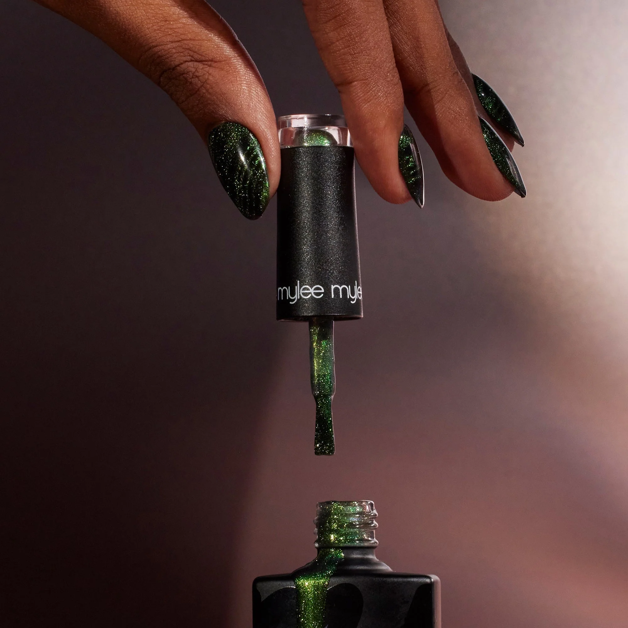 Mylee Cat-Eye Gel Polish - Lucky Clover - Image 6
