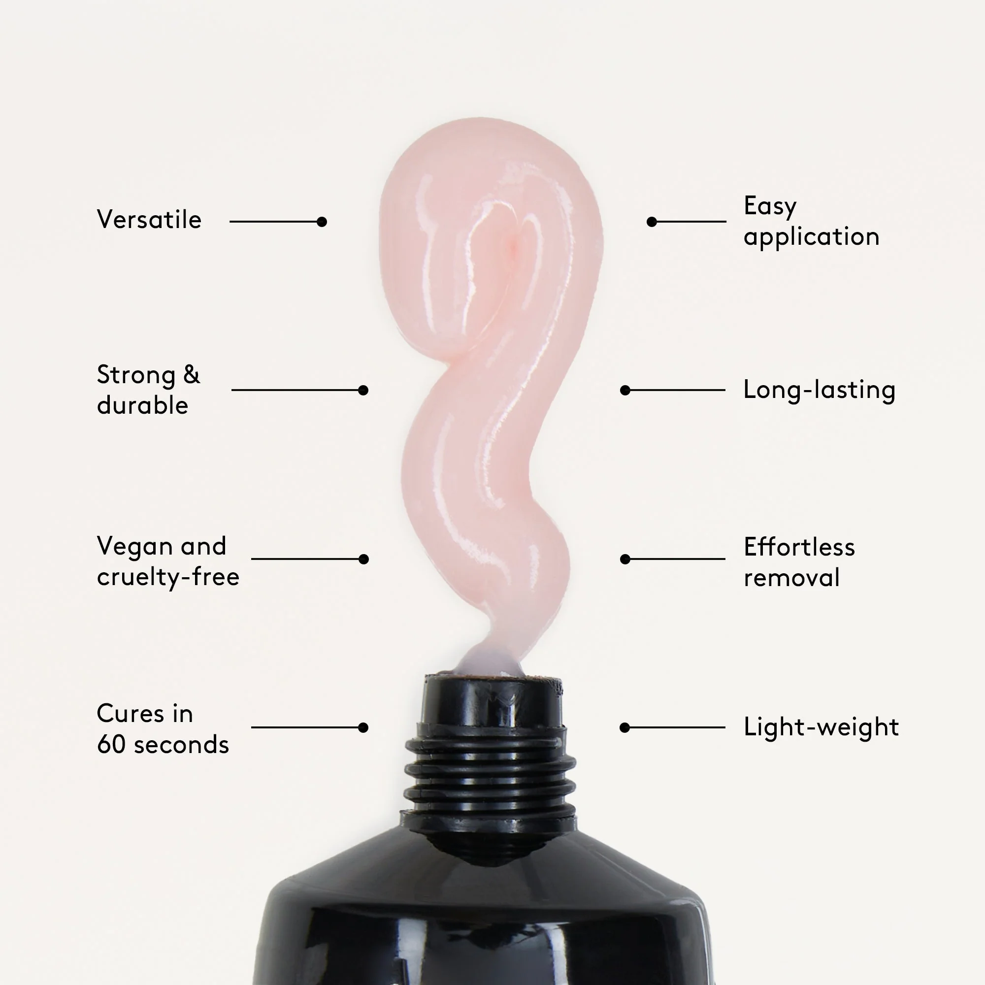 Mylee Magic Extender Gel - Milky White - Image 5