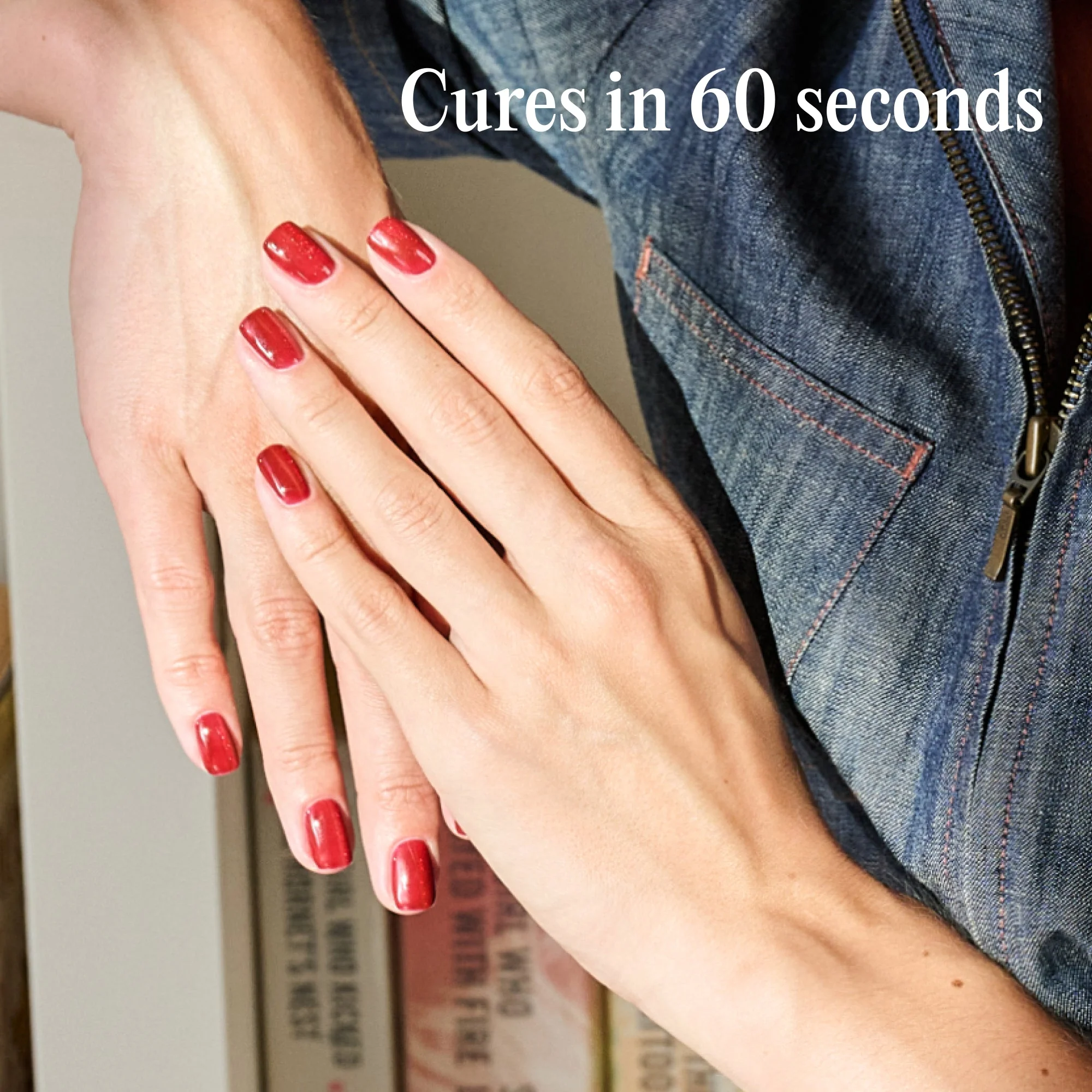 Mylee Cat-Eye Gel Polish - Red Hot Gossip - Image 6