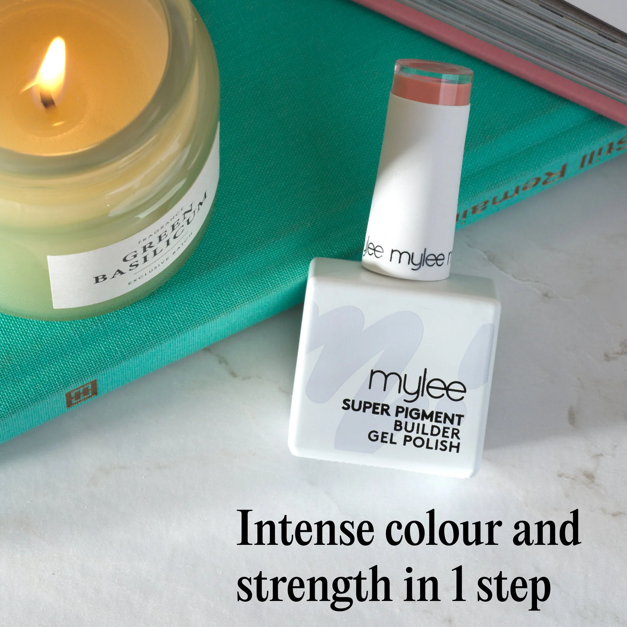 Mylee Super Pigment Builder Gel Polish - Soft Coral - Image 6