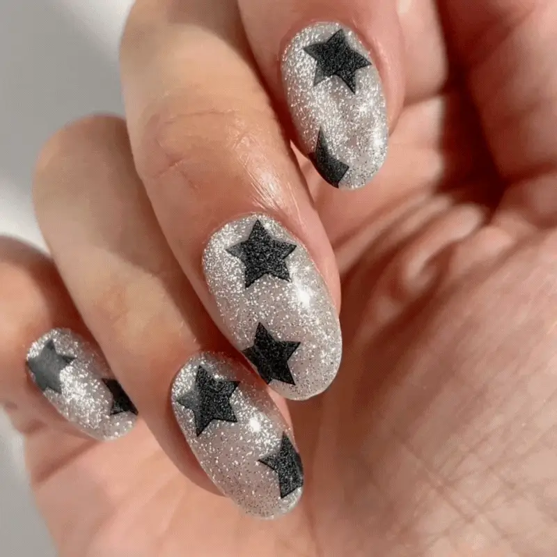 Mylee Gel Nail Wraps - Starman - Image 3