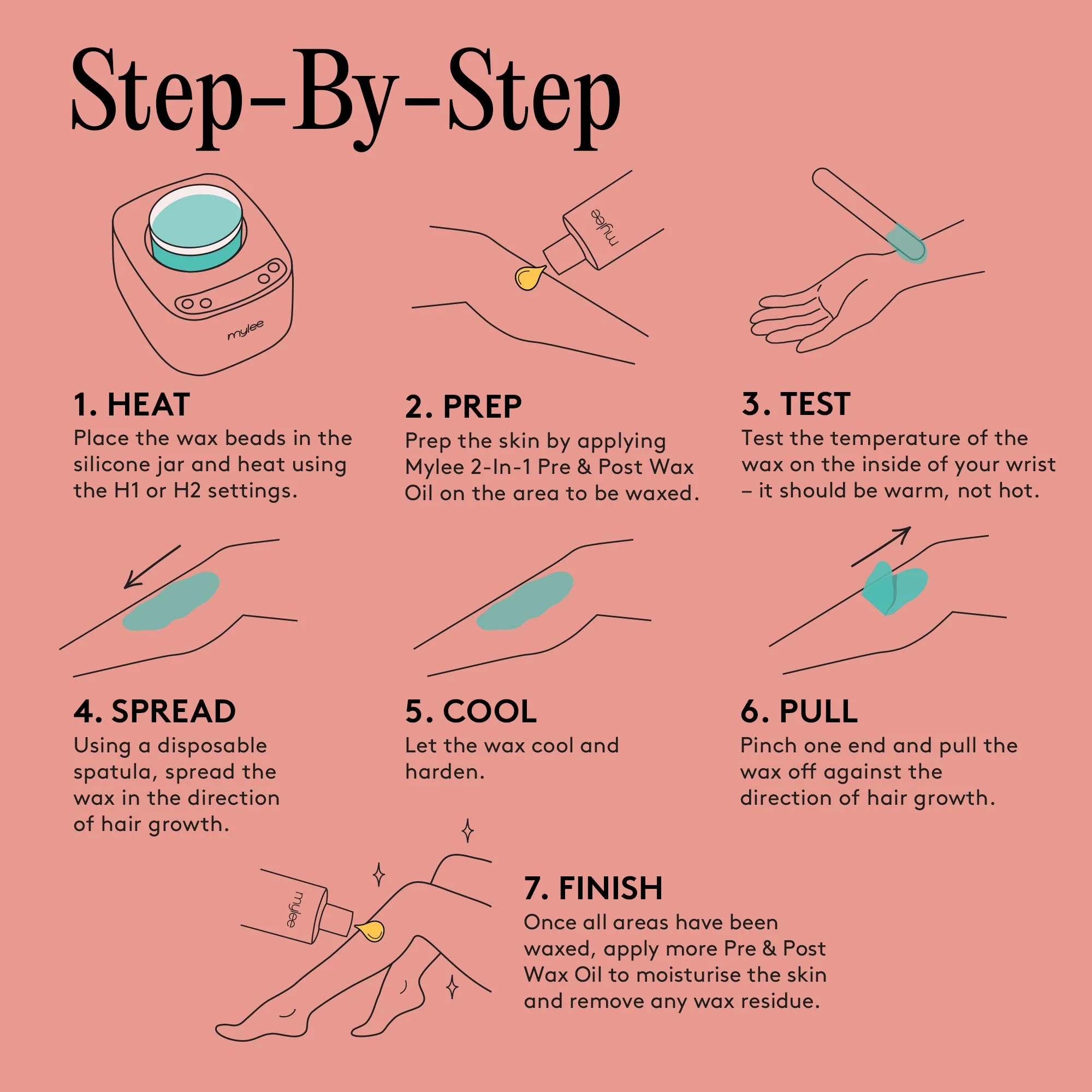 Mylee The Strip Off Waxing Kit - Image 6