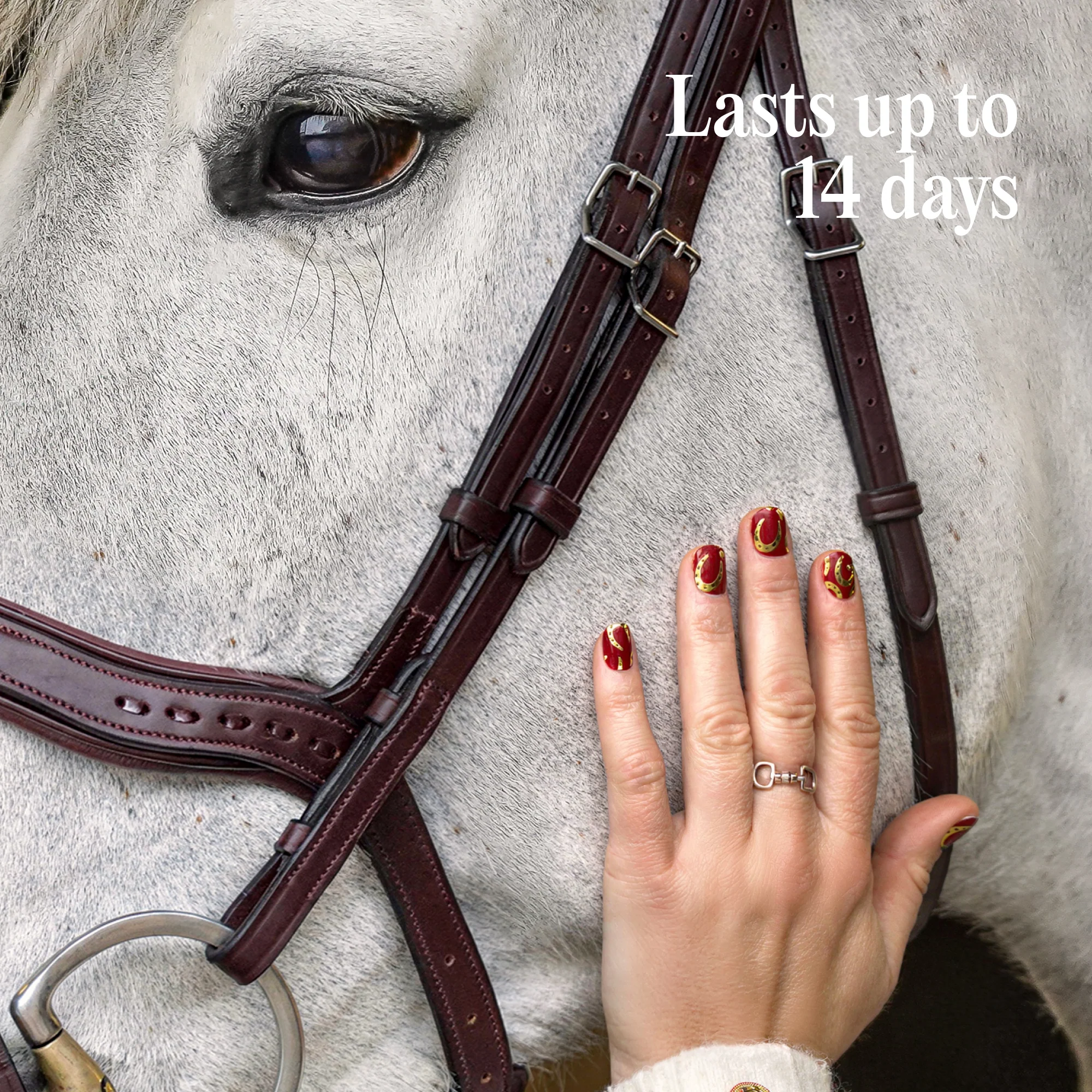 Mylee x Laura Collett Golden Gallop Gel Nail Wraps - Image 8