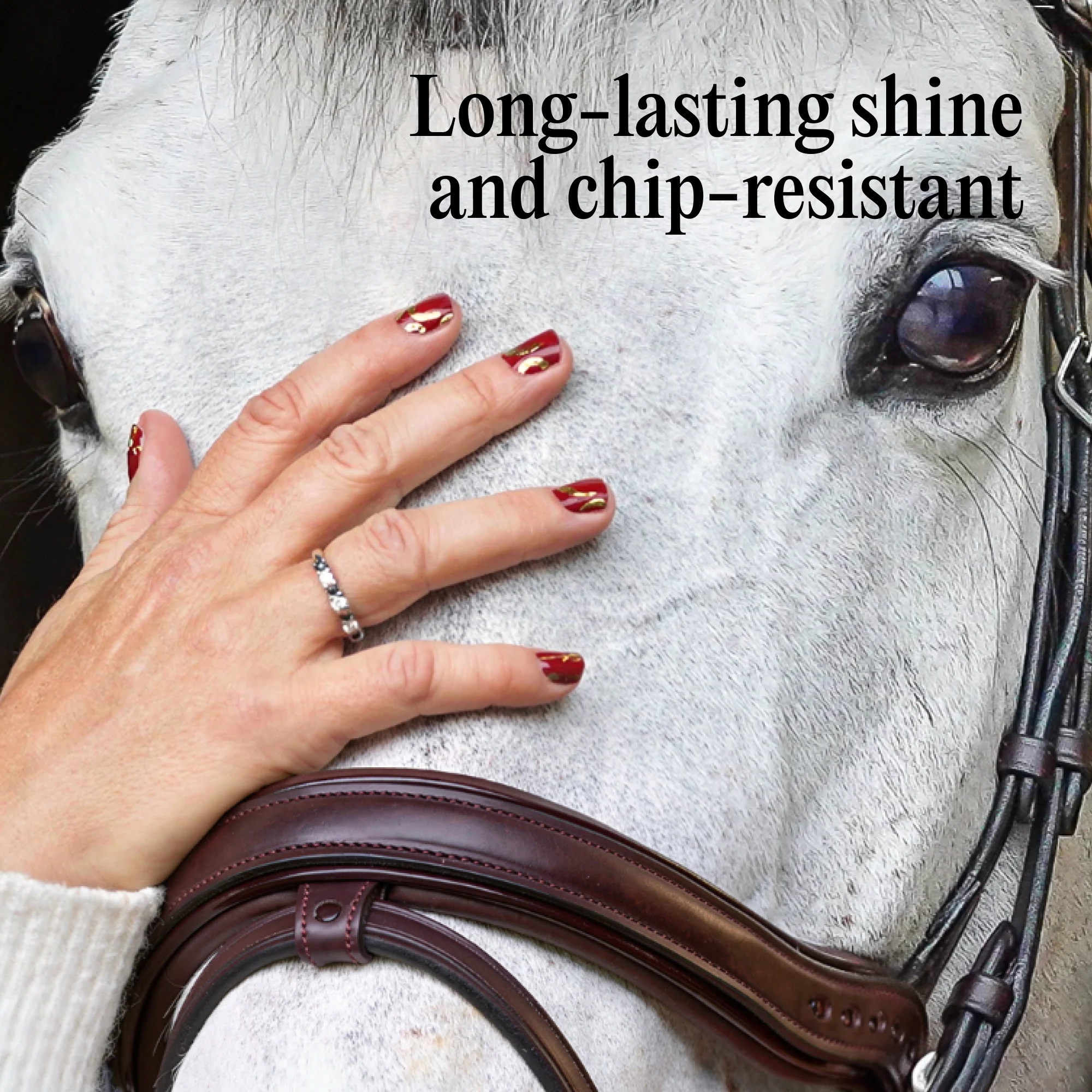 Mylee x Laura Collett Golden Gallop Gel Nail Wraps - Image 9